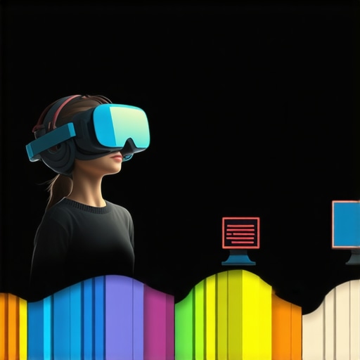 Navigating VR Deal Ecosystems 2024 Illustration of interconnected VR devices and strategic deal components